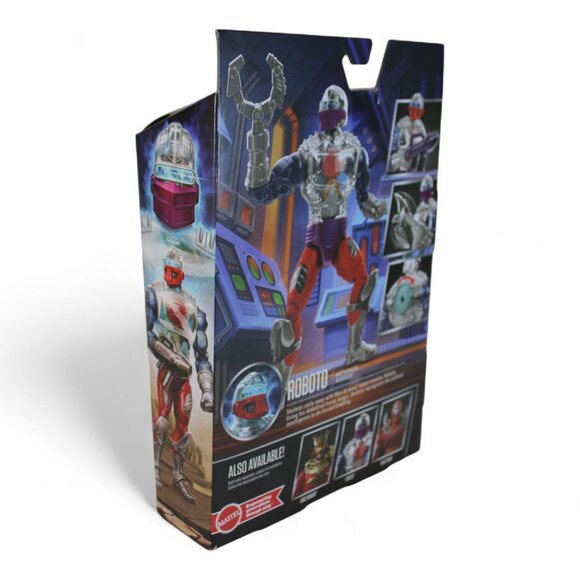 Masters Of The Universe New Eternia Roboto Action Figure 6+ 30 Points Of Articul - Picture 9 of 11